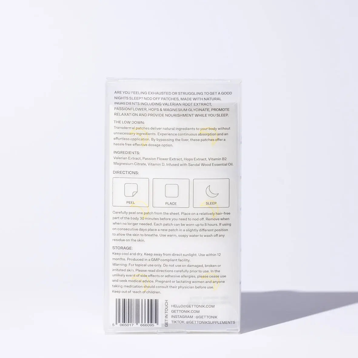 Chill Out | Stress & Anxiety Relief Transdermal Patch Tonik