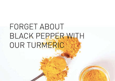 Black Pepper is NOT needed if you take Tonik No. 3 Turmeric aka. Curcumin